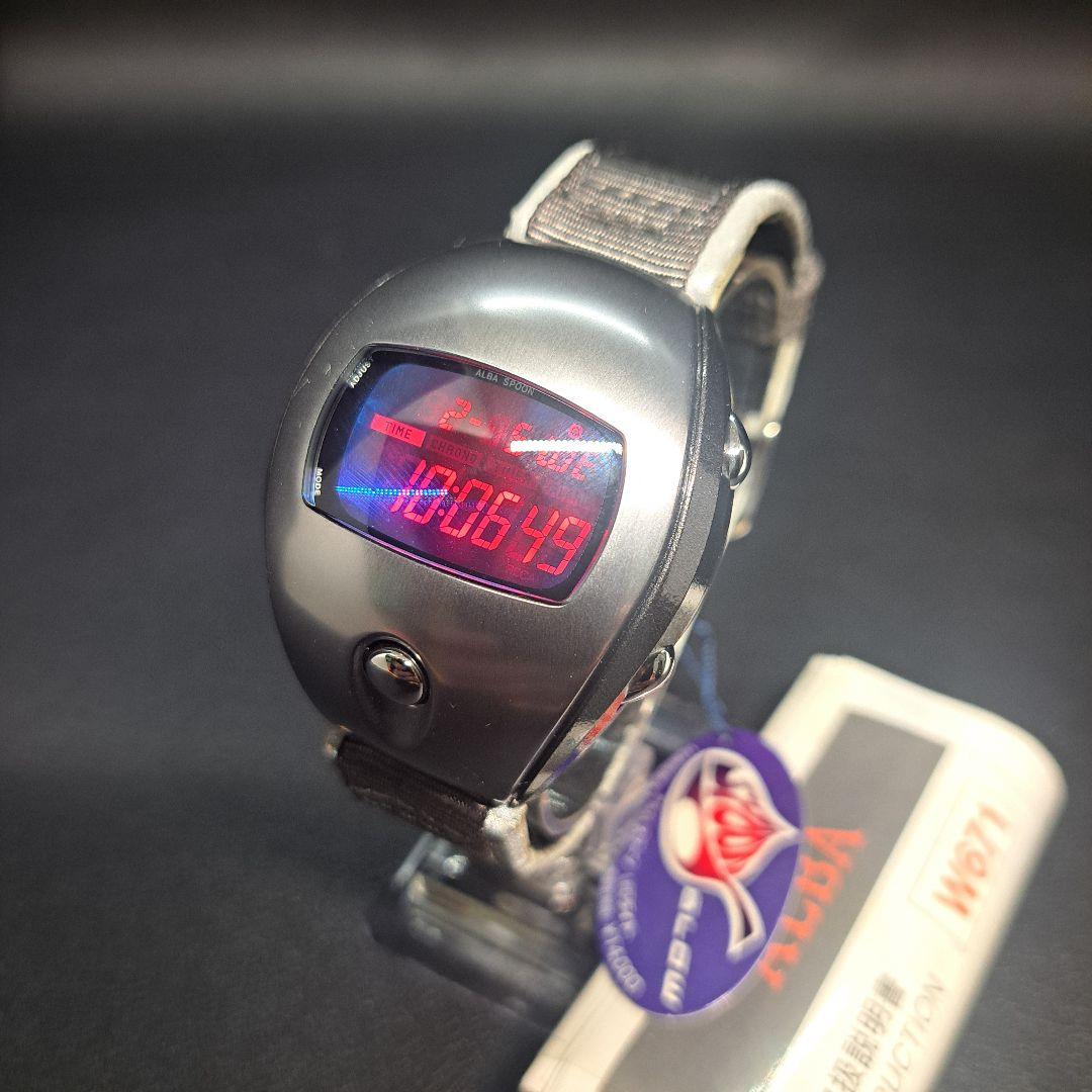 ALBA　アルバ　セイコー　SPOON　スプーン　BLOW　デッドストック　時計 SEIKO ALBA SPOON アルバ スプーン インゴット デッドストック - メルカリ