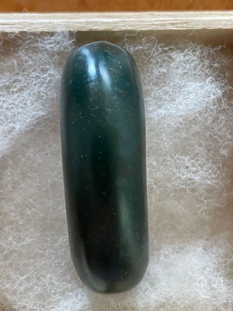 古墳期 出雲石（青瑪瑙）勾玉 大型 出土品 4.7cm - メルカリ