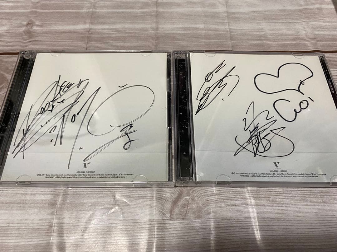 the GazettE メンバーサイン入りCDセット ガゼット グッズ ルキ - メルカリ