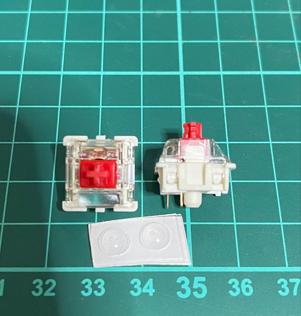 分割メカニカルキーボード 赤軸 46キー RGB 有線 CORNE v4 - メルカリ