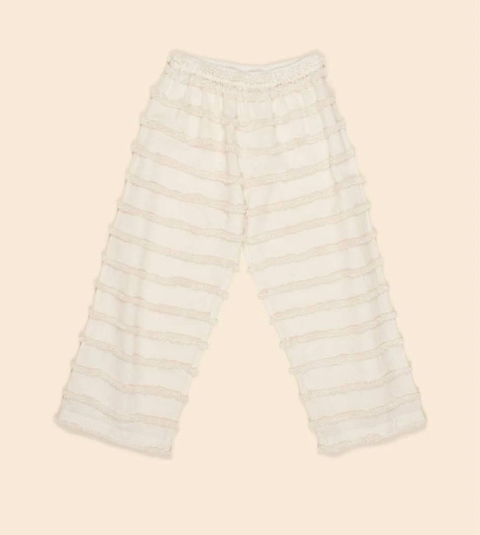 apolina Molly Trouser アポリナ　フリンジパンツ Apolina（アポリナ）2026SS WINI TROUSER - studio floral - パンツ