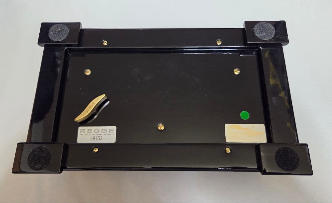 リュージュ オルゴール カノン 72弁 ローズ 象嵌 共鳴箱 オルゴール