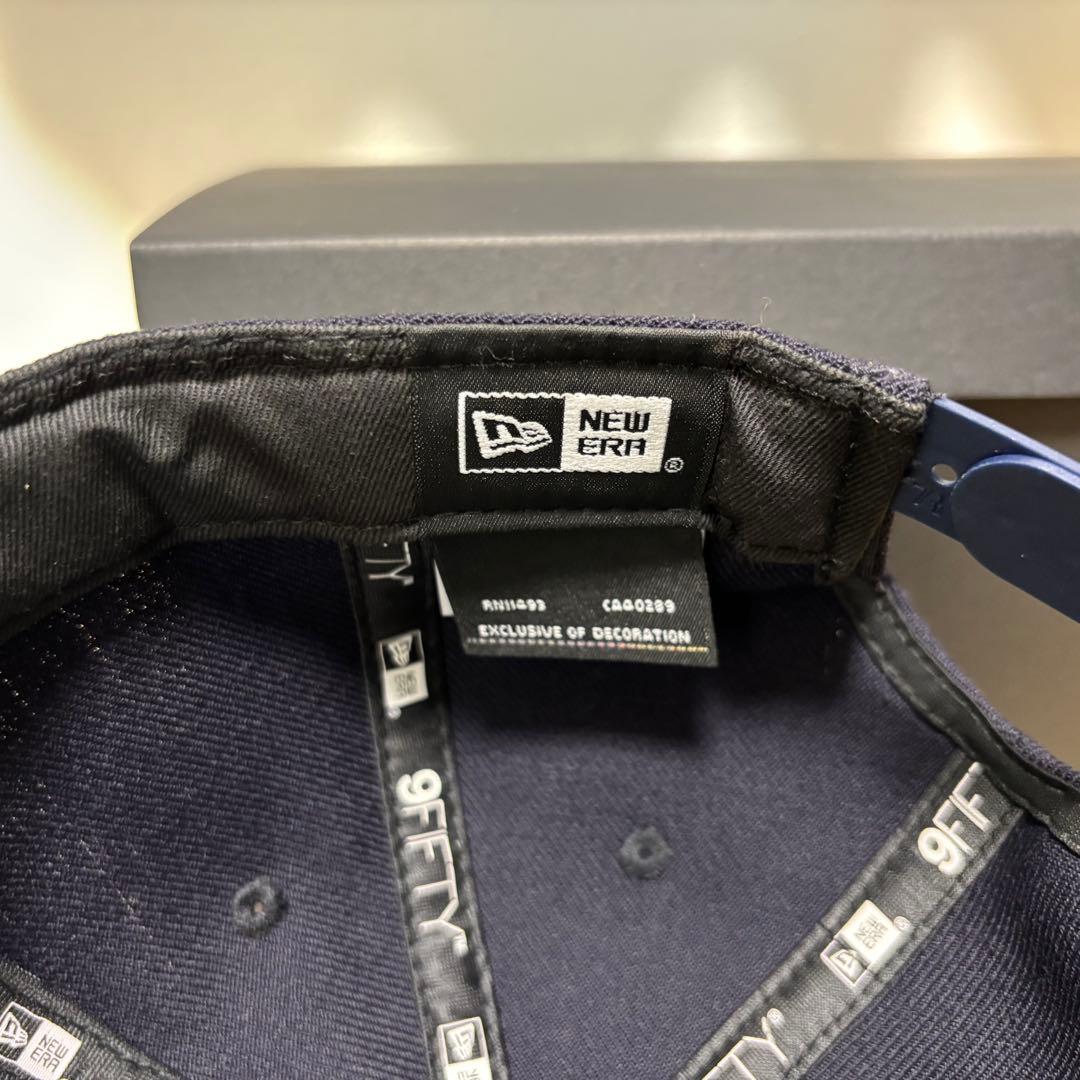 クシタニ×レイブログ×ニューエラ コラボキャップ ネイビー レア