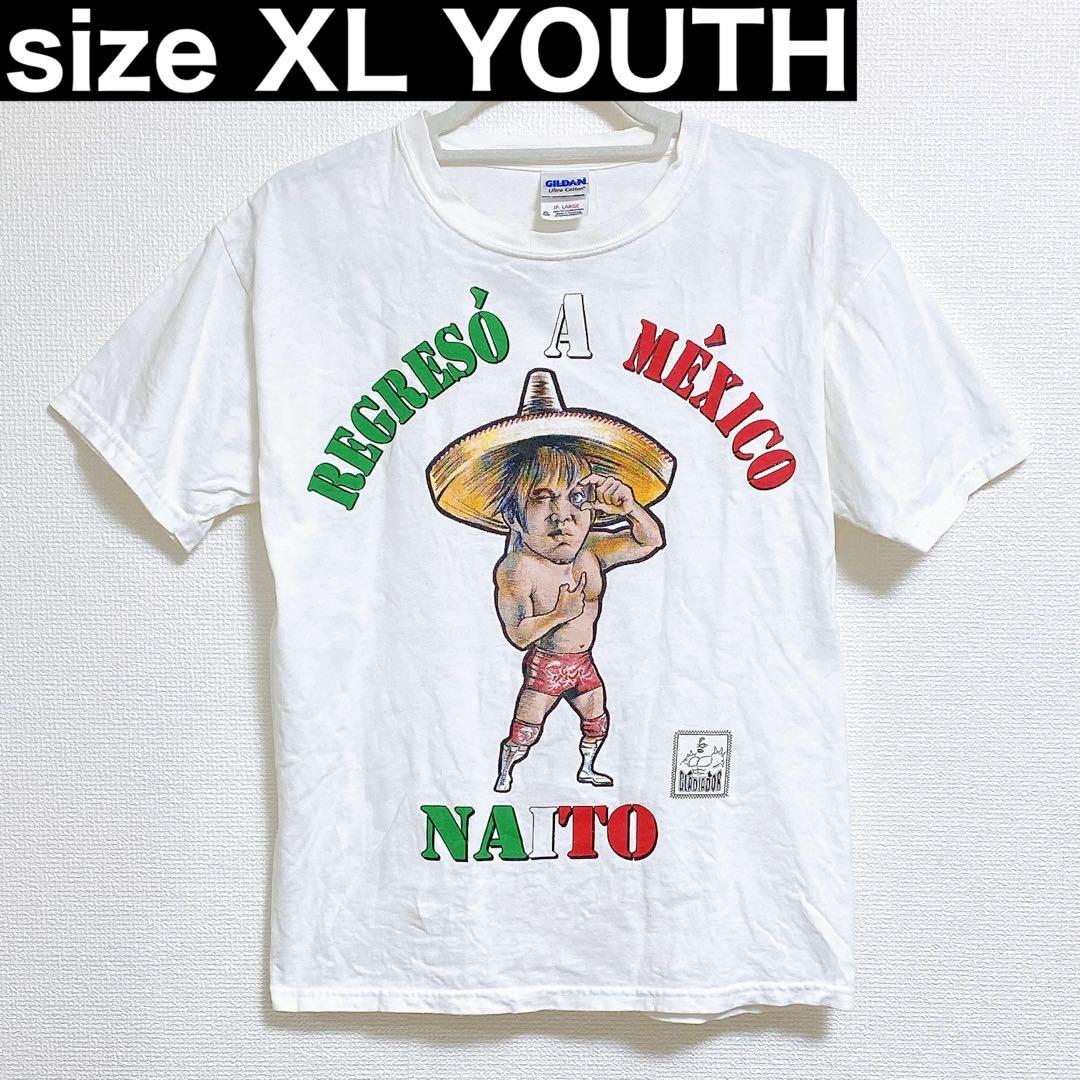 プロレス 内藤哲也 REGRESO A MEXICO Tシャツ ユースXLサイズ - メルカリ