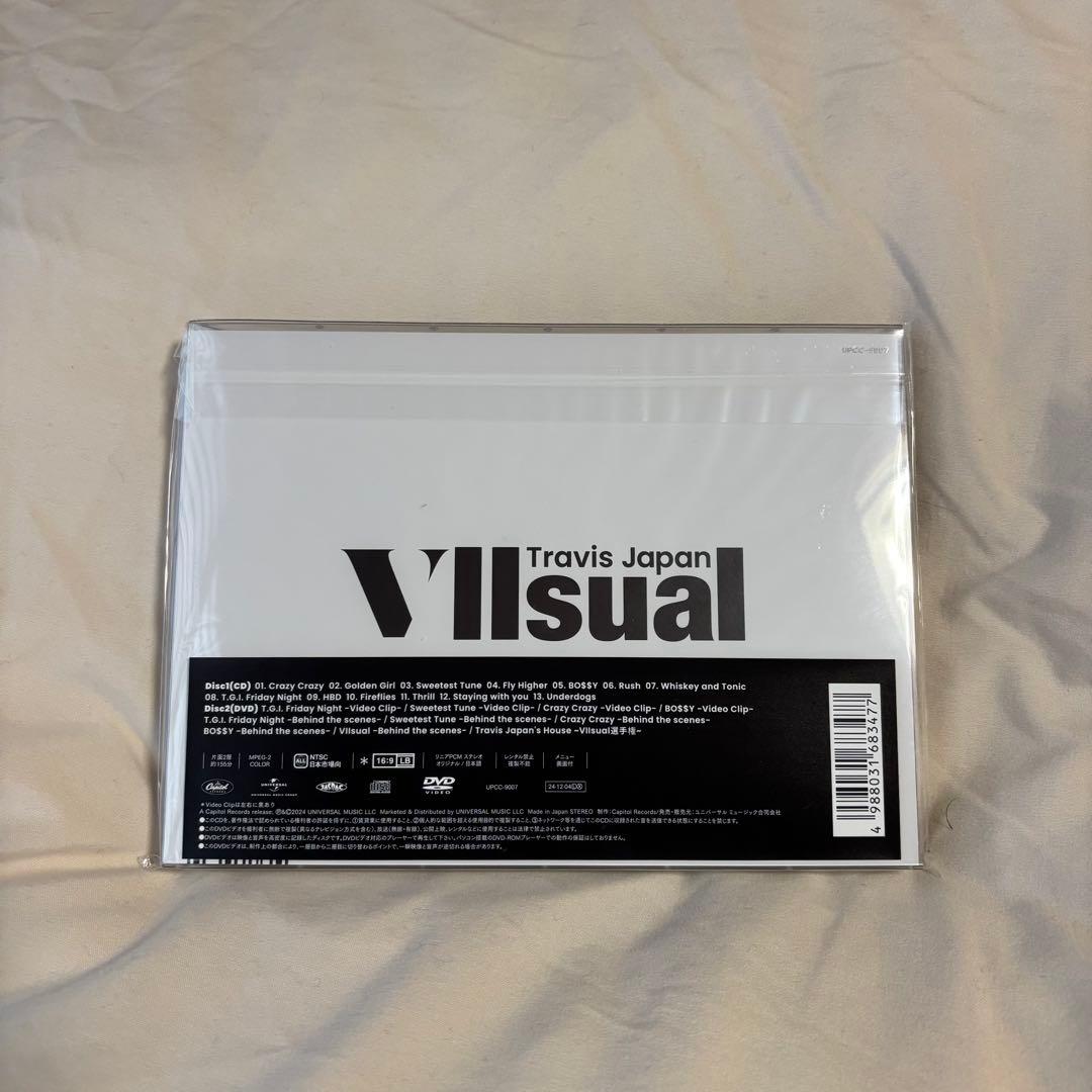 新品未開封】Travis Japan VIIsual 初回T盤(CD+DVD) - メルカリ