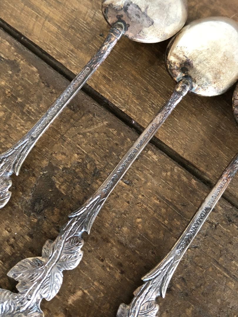 クリストフウィドマン ヒルデスハイムローズ スプーン6客 925シルバー