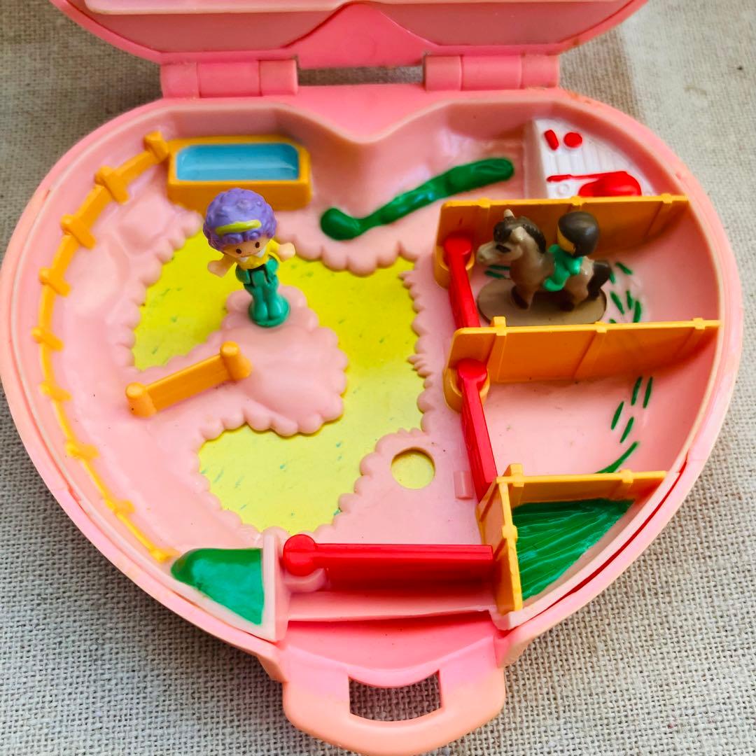 当時物／激レア エンジェルポケット・虹の妖精 お馬大好き ハート型