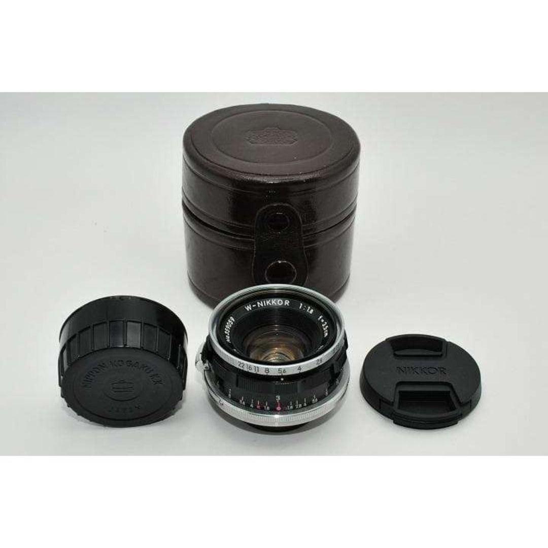 フィルムカメラ 15706 Nippon Kogaku 3.5cm F1.8 nikon 35