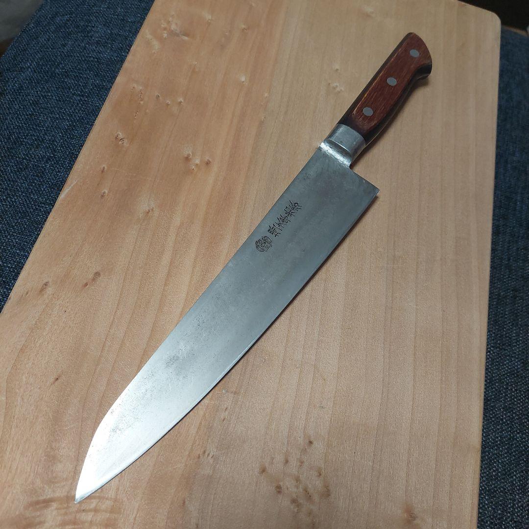 す*画様 堺一文字光秀 安来鋼本打焼 8寸 - メルカリ