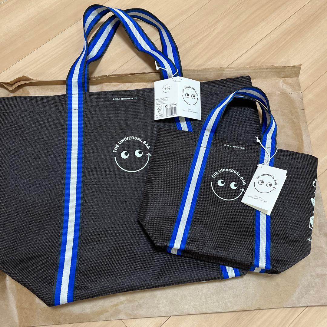 アニヤハインドマーチ　リユーザブルバッグ　セット 売り切れ必至】アニヤ・ハインドマーチのエコバッグセットが1月15日