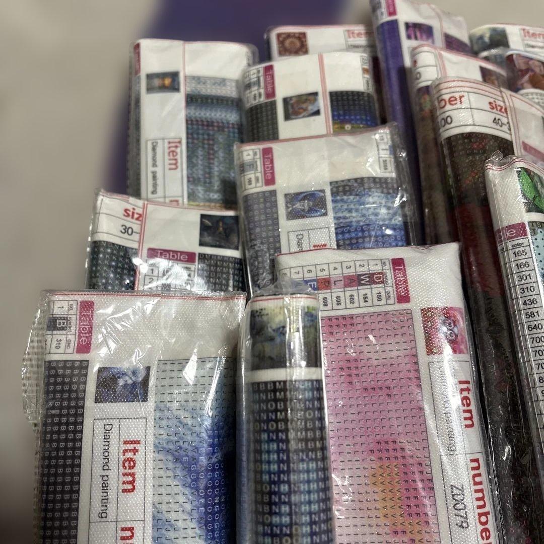 23枚セット売り】新品未開封ダイヤモンドアートセット - メルカリ