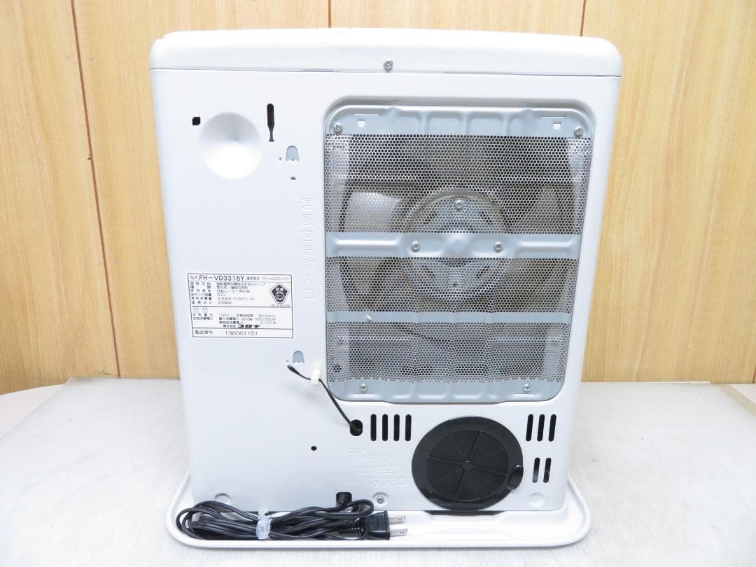 CORONA コロナ 石油ファンヒーター ～12畳 5.0L パールホワイト