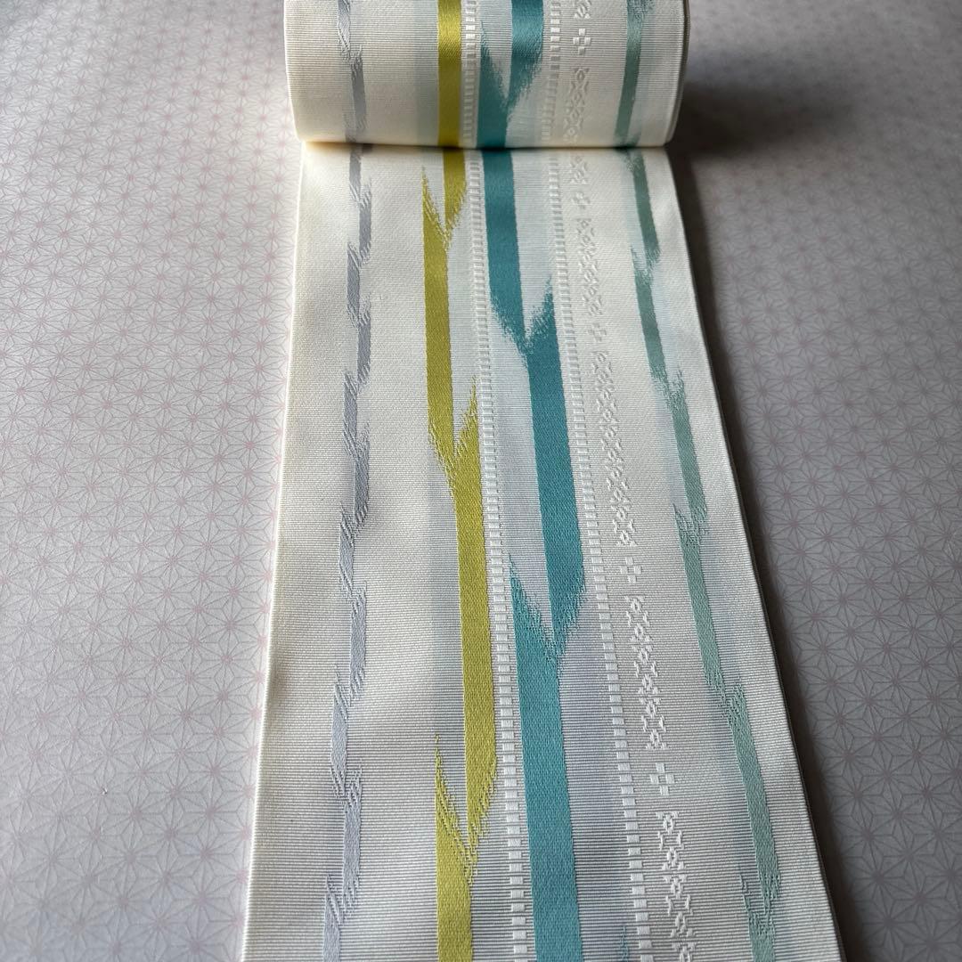 OB93本場筑前博多織 小袋帯（半幅帯） 椿 本袋 正絹 新品 - メルカリ