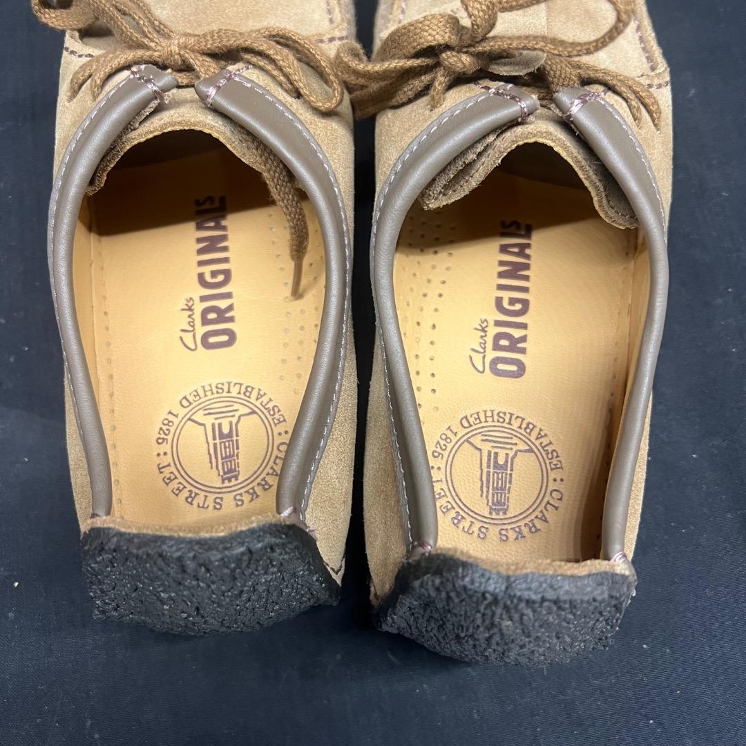〇T上1042 未使用 クラークス ワラビー ナタリー 25.5 スエード - メルカリ