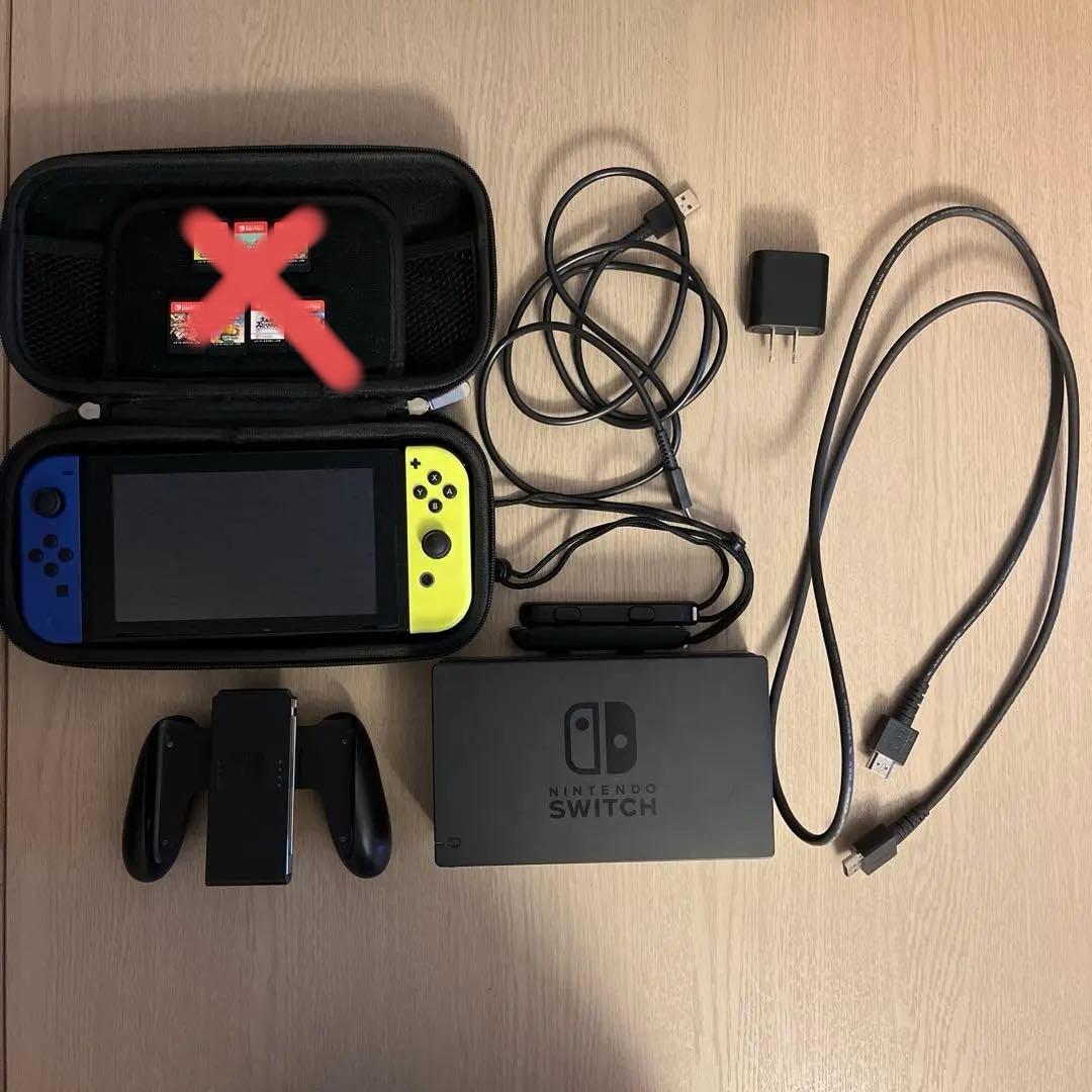Nintendo Switch Lite 青/黄 本体　写真の付属品付き 新品未開封 任天堂 スイッチ ライト Switch Lite 本体 ブルー イエロー