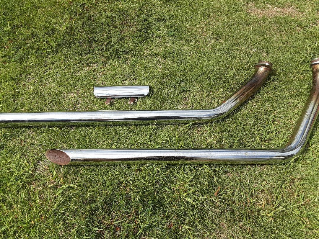 ショベルヘッド　マフラー ハーレー シガー マフラー セット ショベルヘッド ショベル パンヘッ