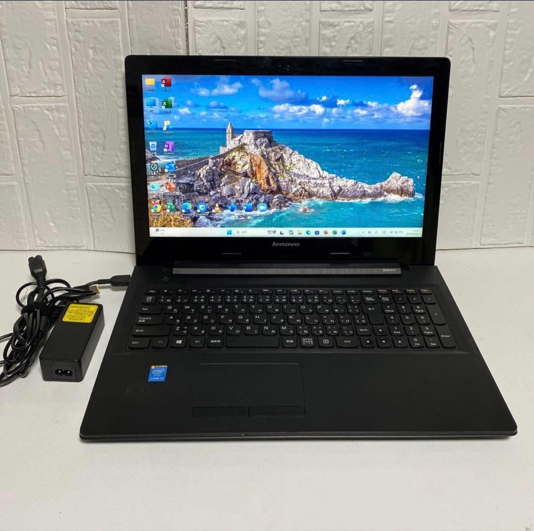 Windows11 オフィス2024年 メモリ8GB SSD レノボノートPC - メルカリ