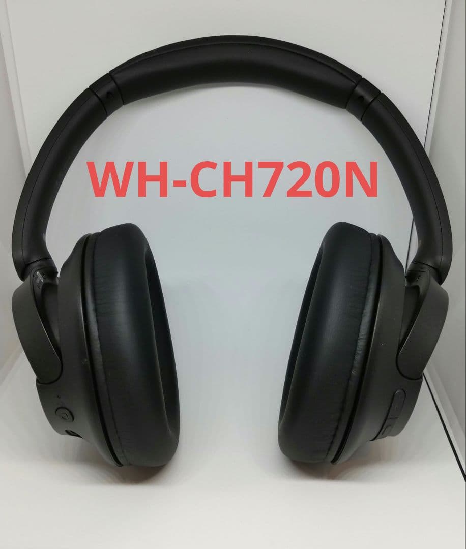 美品★]WH-CH720NブラックSONY ヘッドホン SONY ワイヤレスノイズキャンセリングステレオヘッドセット WH-CH720N