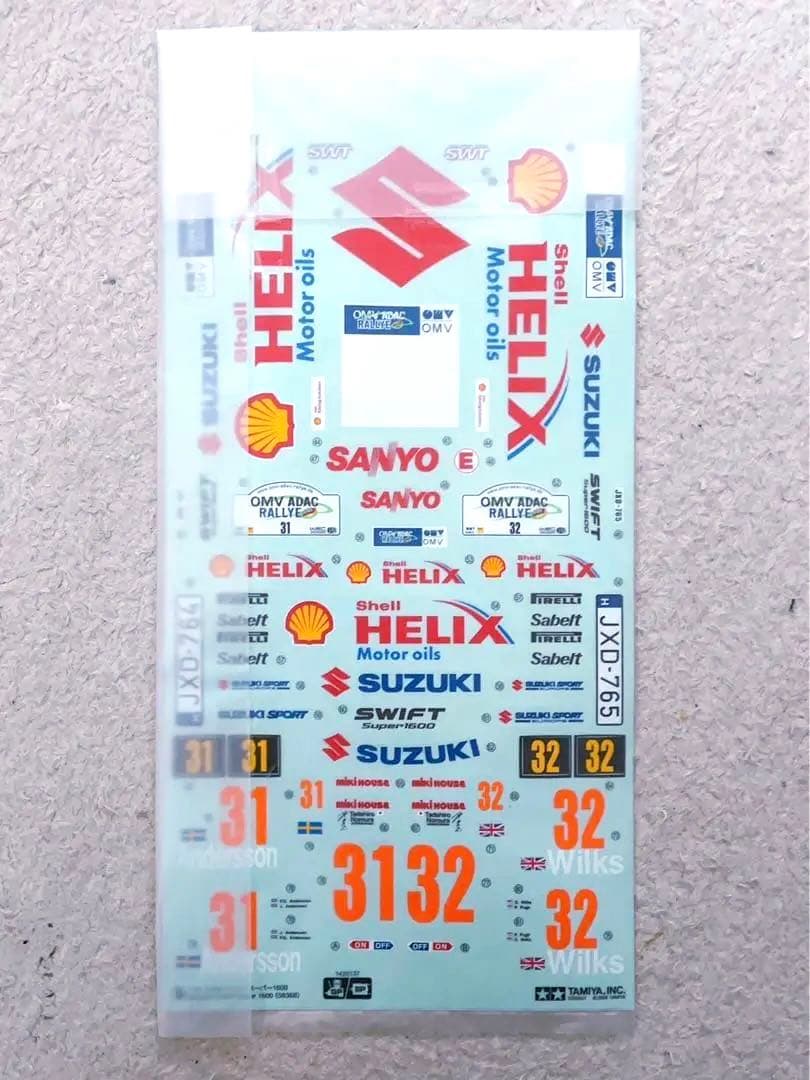 当時モノ 絶版 タミヤ RC 1/10 スズキ・スイフト スーパー1600 - メルカリ