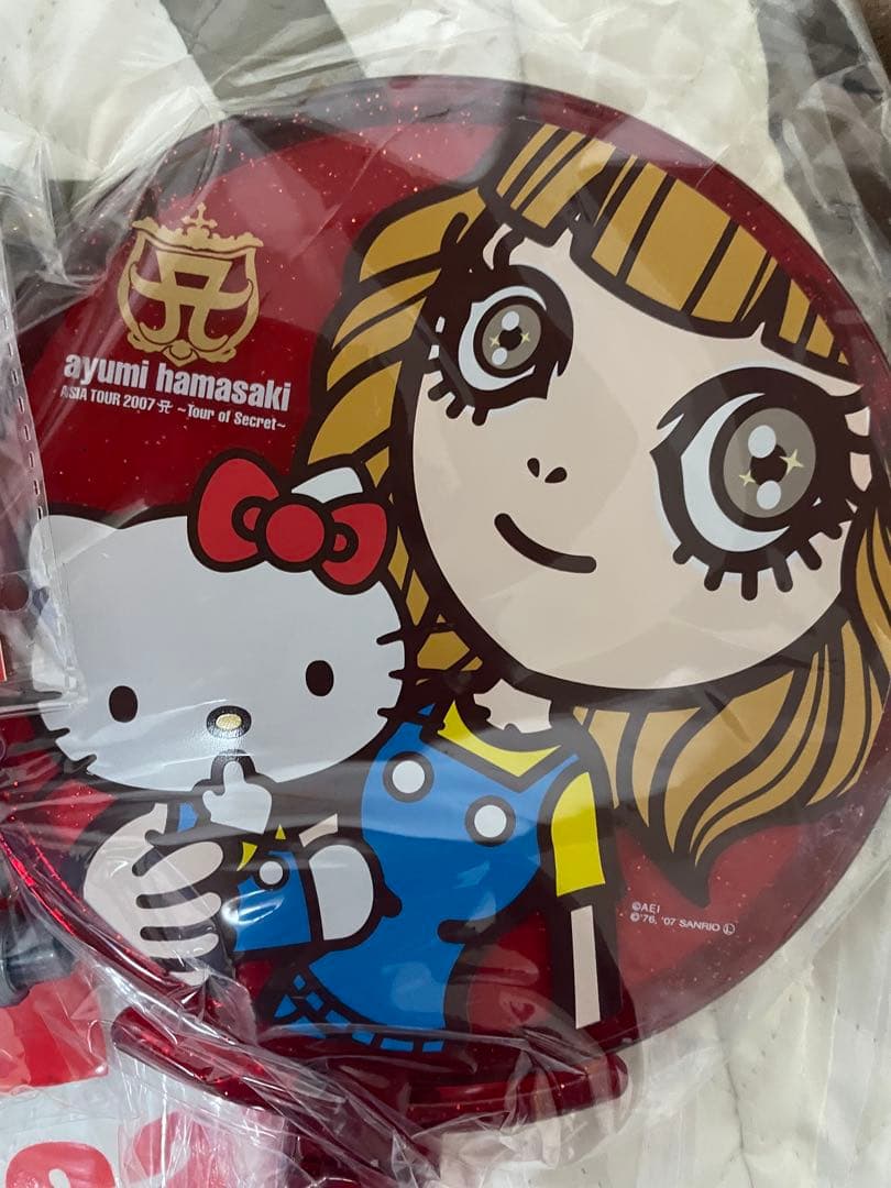浜崎あゆみ ASIA TOUR 2007 A バッグ、ストラップ、ミラー、ライト