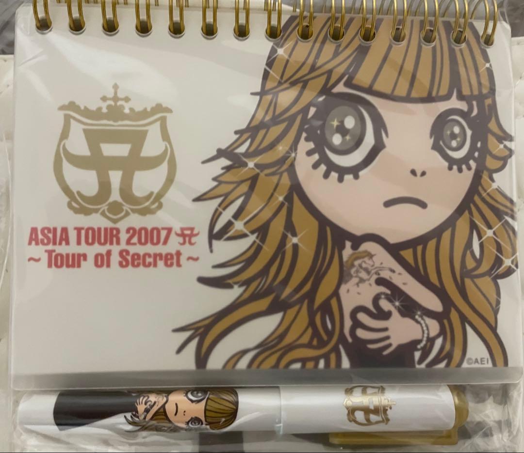 浜崎あゆみ ASIA TOUR 2007 A バッグ、ストラップ、ミラー、ライト