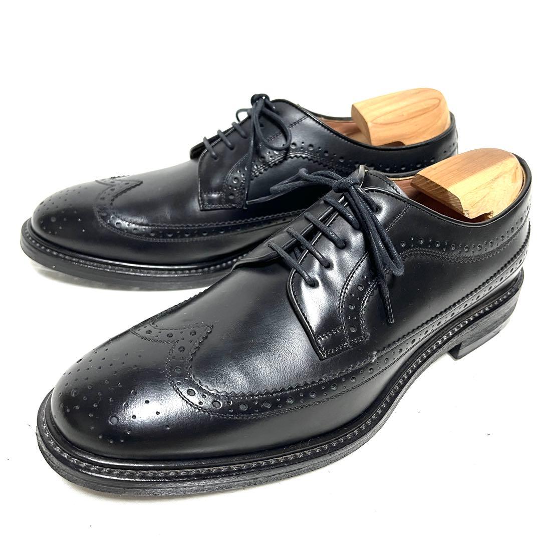☆美品☆PAUL SMITH☆ウィングチップ☆UK7(25.5cm)☆ブラック☆ - メルカリ