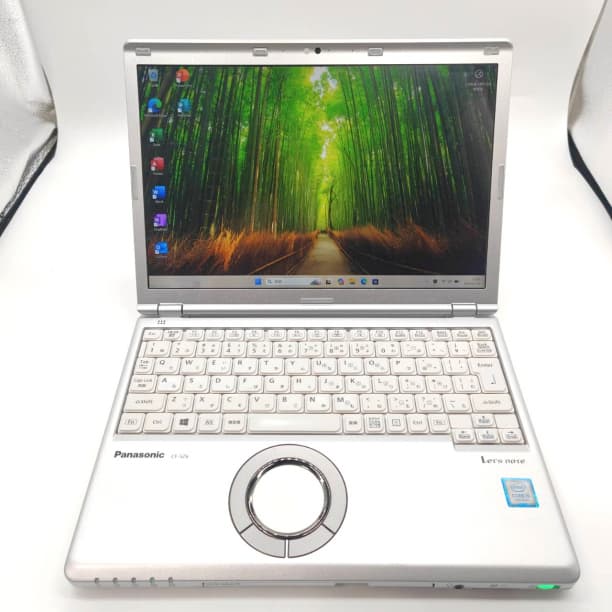 超軽量 バッテリ新 フルHD レッツノート i5-7 SSD128GB オフィス