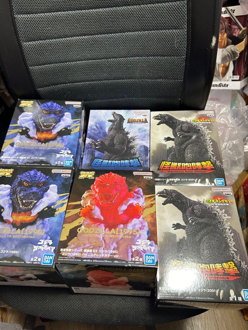 GODZILLAフィギュア6点セット　未使用 Amazon.co.jp: TAMASHII NATIONS S.H.モンスターアーツ GODZILLA FROM