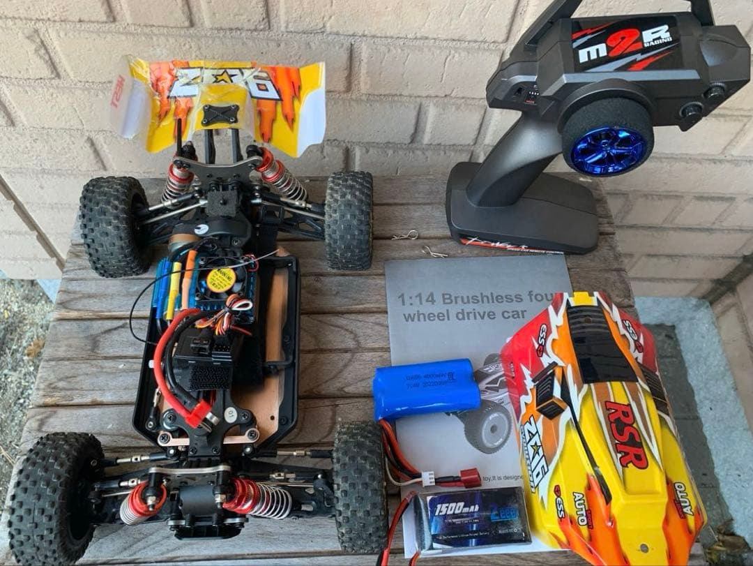 wltoys 144010 ブラシレス レア 希少 暴力的に爆速です。 - メルカリ