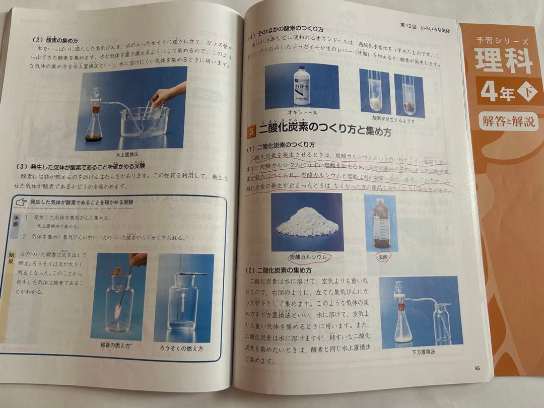 四谷大塚 予習シリーズ 4年 下 漢字とことば 演習問題集 週テスト問題