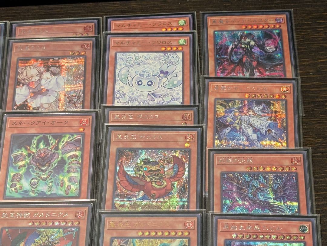 新制限対応【炎王スネークアイ本格構築済みデッキ】 メイン40枚 EX15枚