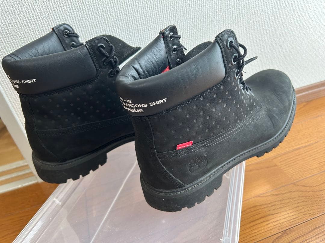 シュプリーム×コムデギャルソン×ティンバーランド トリプルコラボ