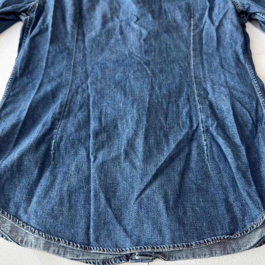 ラルフローレン デニムシャツ ダンガリー マルチポニー 刺繍