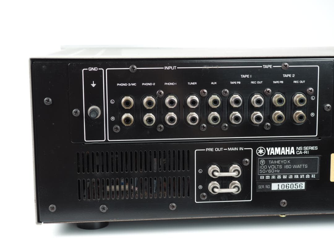 美品】YAMAHA CA-R1 プリメインアンプ - メルカリ