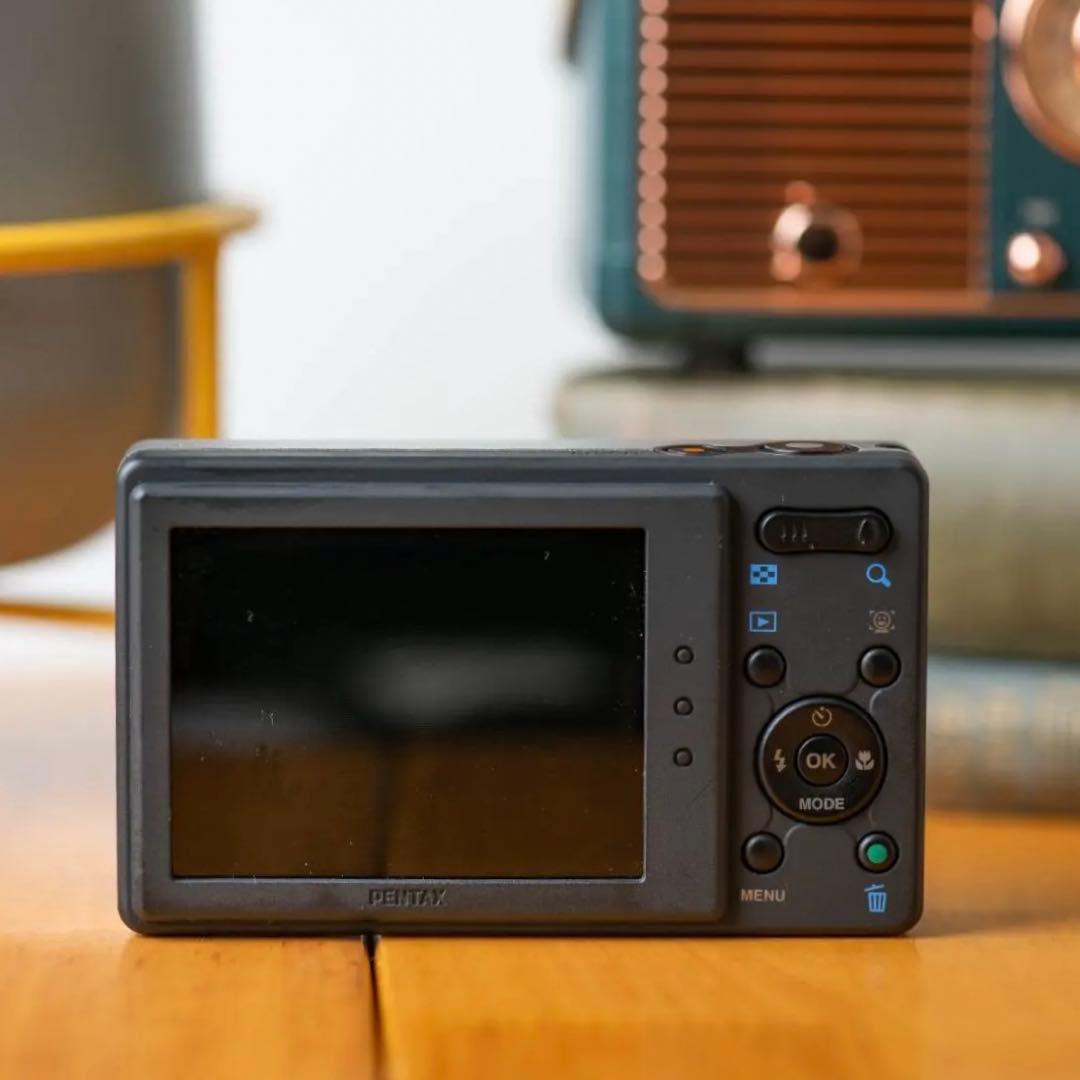 可愛いすぎるコンデジ】PENTAX optio H90 ホワイト - メルカリ