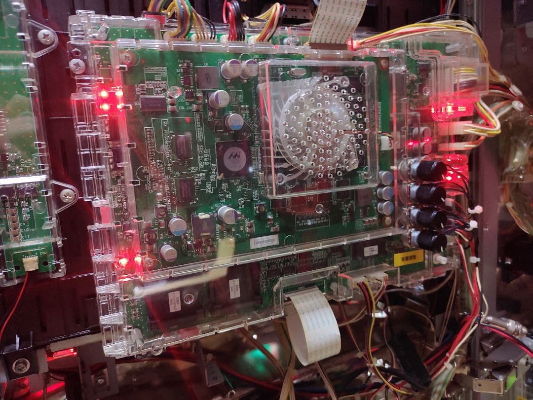 直接引き取り パチスロ実機 百花繚乱 ダクセル 不要機　手元電源