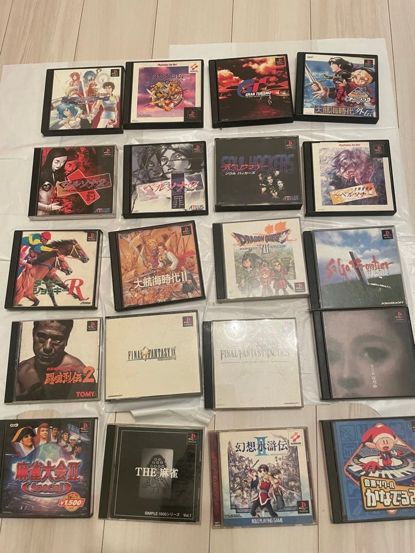 プレステソフトまとめ売り ソフトまとめ売り】 PSソフト PS2ソフト 14枚まとめ売り ジャンク
