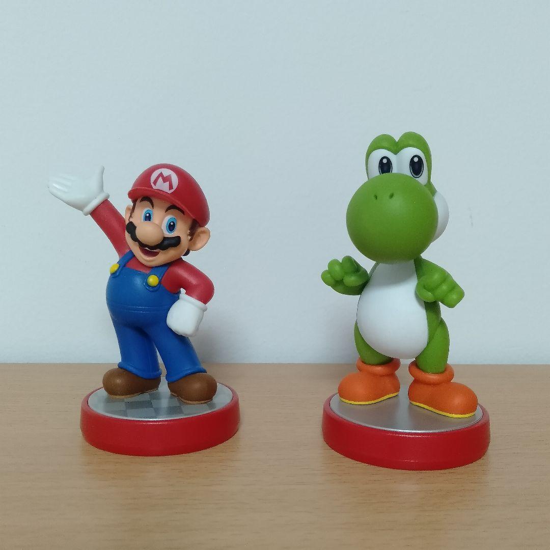 スーパーマリオシリーズ amiibo マリオ ヨッシー セット - メルカリ