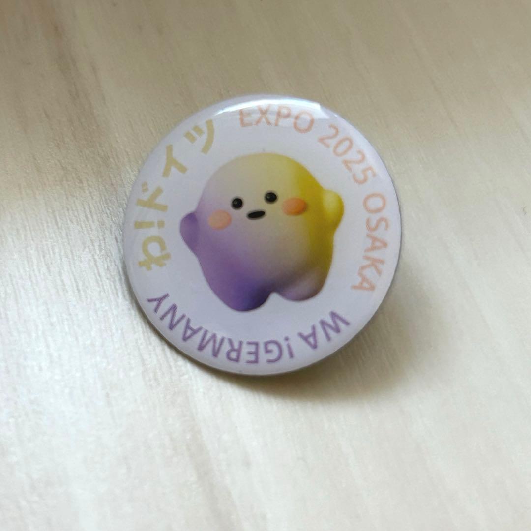 ◇新品•未使用 関西万博 ドイツ サーキュラーちゃん ピンバッジ02