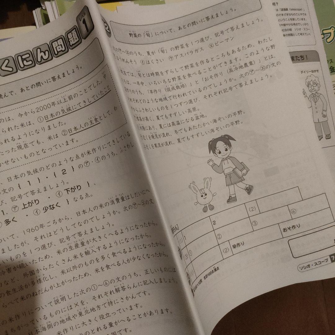 SAPIX 小学4年 社会 デイリー＆春期＆夏期＆冬期 フルセット2021年度版