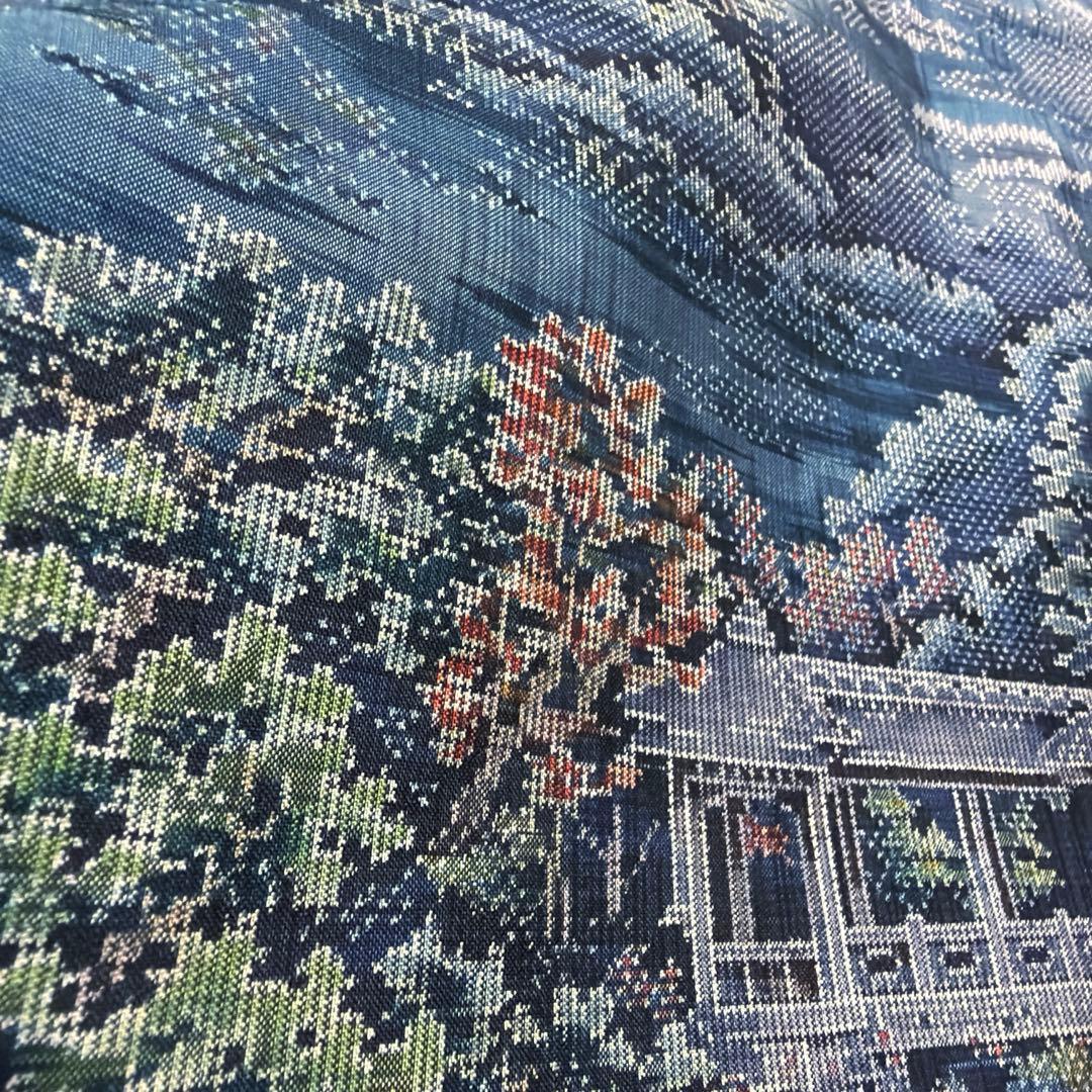 s*n様 正絹　大島紬《風景》