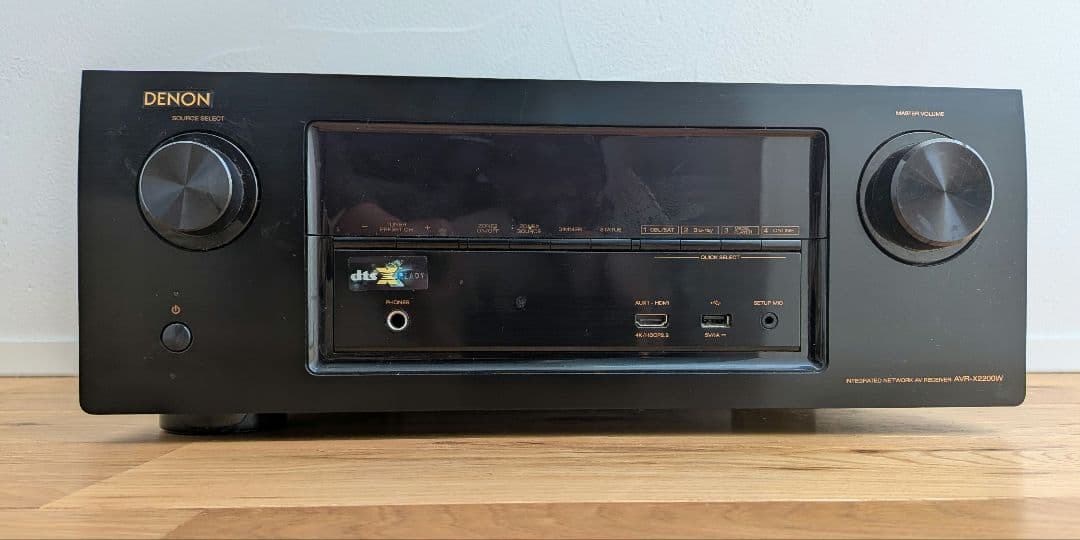 DENON AVR-X2200W AVアンプ 57,500円でAtmos/DTS:Xフル対応、デノン史上最強のエントリーAVアンプ
