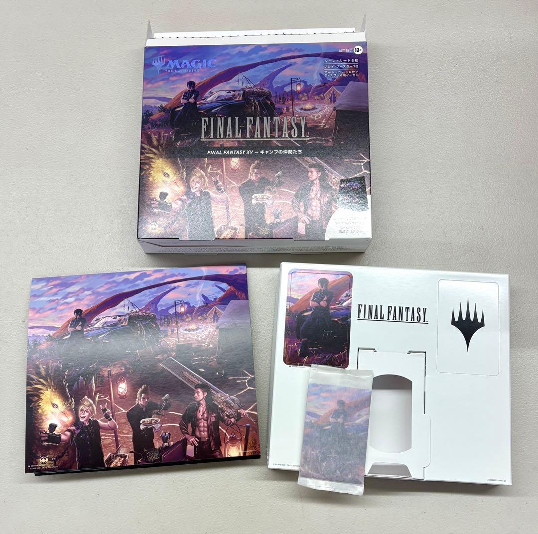 mtg ファイナルファンタジー シーンボックス4種(開封済・説明必読