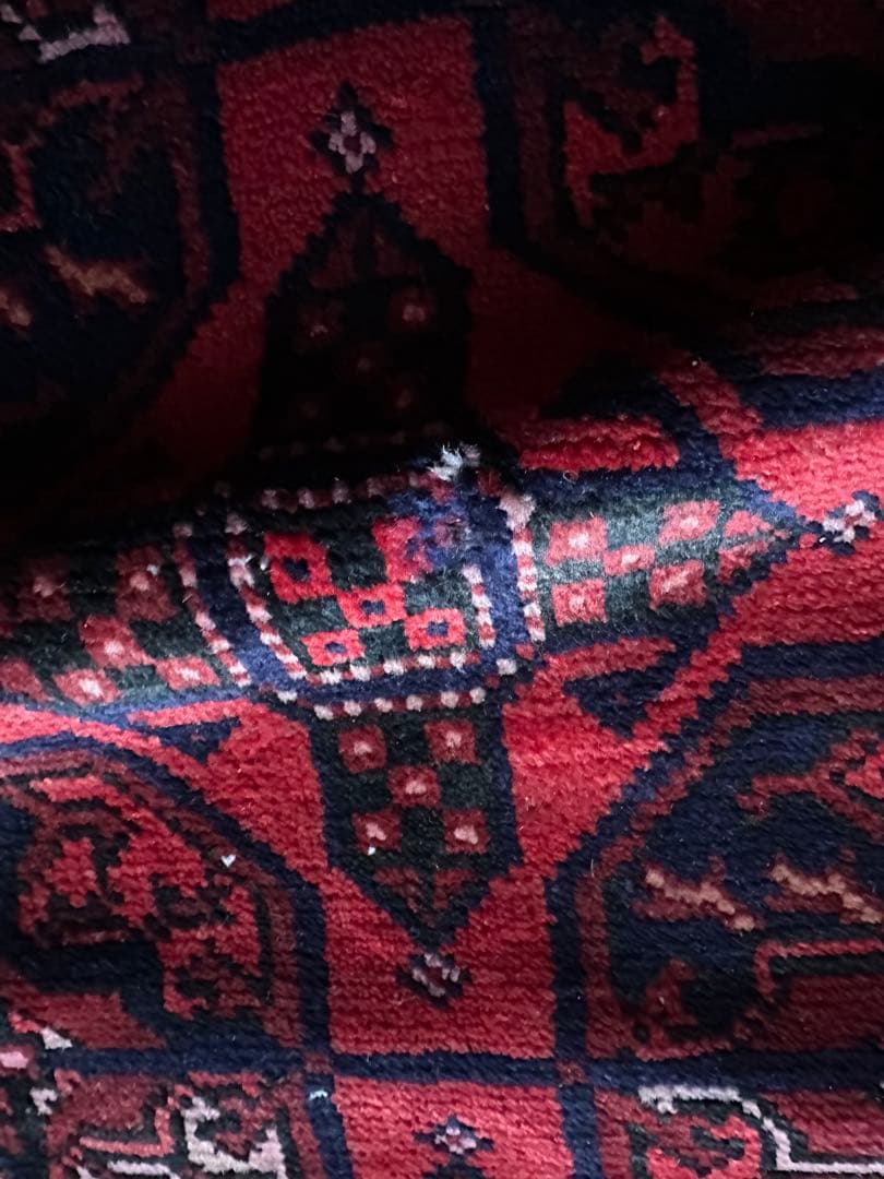 242×142 大判 ヴィンテージラグ トルクメンラグ - メルカリ