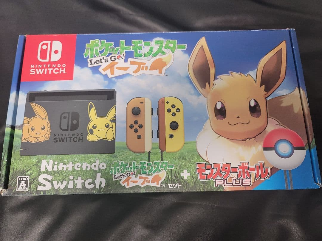 Nintendo Switch ポケットモンスター LetsGoイーブイ 本体 本体同梱版】Nintendo Switch ポケットモンスター Let's Go！ イーブイ