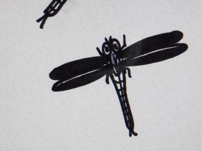 山下清 トンボ ペン画 3号色紙 額装 山下清鑑定委員会証 額装 - メルカリ