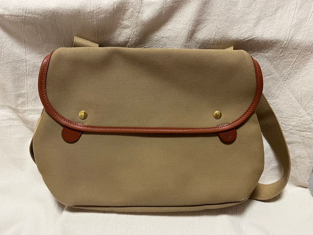 ブレディ Brady AVON ショルダー バック ベージュ キャンバス バッグ