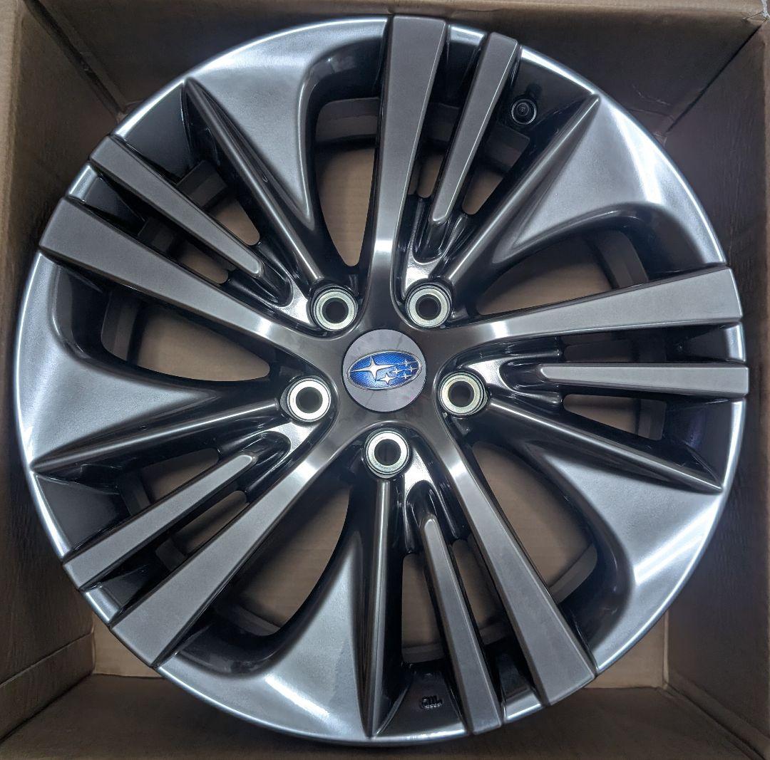 ★ 新車外し レヴォーグ スバル純正 アルミホイール 18インチ ４本セット SUBARU（スバル） 【レヴォーグ・VN】18インチ アルミホイール（切削