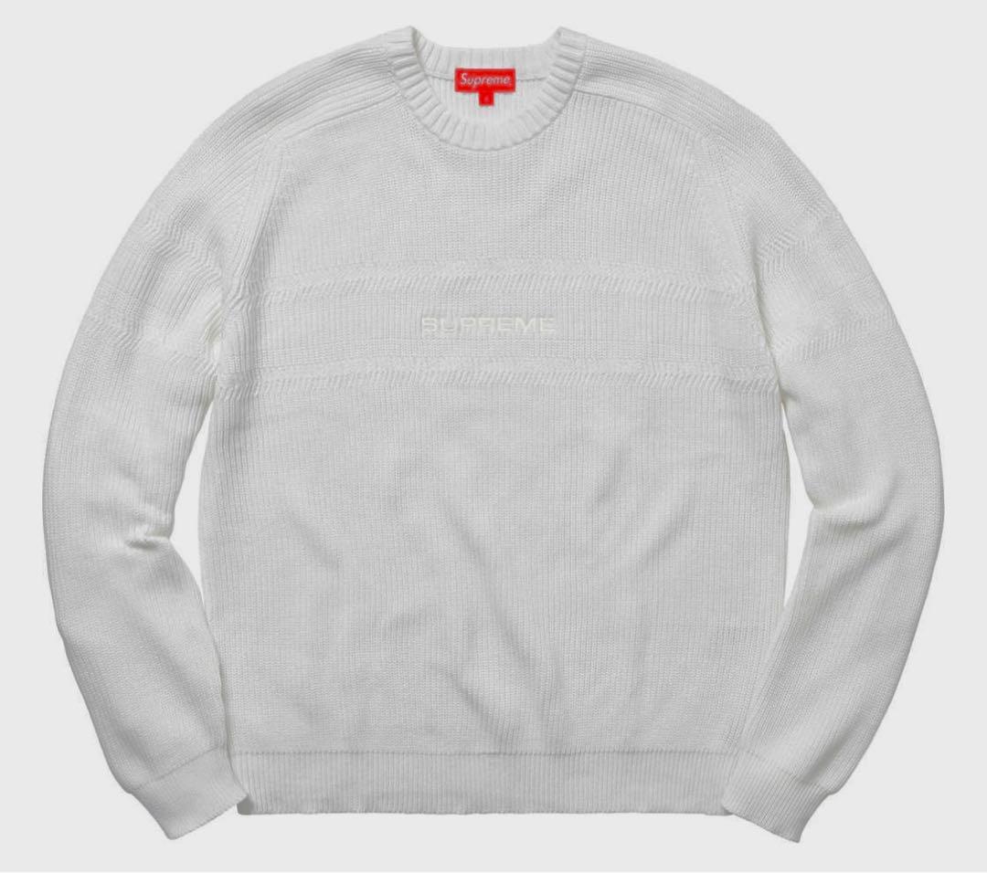 Supreme Chest Stripe Raglan Sweater - メルカリ