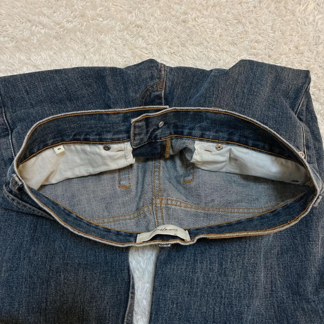 良品】セカンドレイヤー デニムパンツ インディゴブルー サイズ44